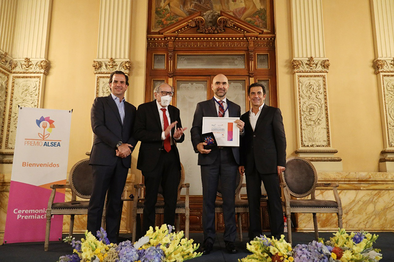 Miguel Laporta, David Kershenobich, Emilio Martínez de Velasco y Alberto Torrado